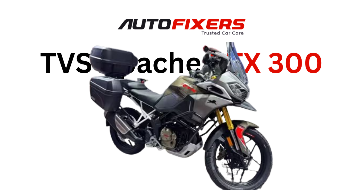 TVS Apache RTX 300 To Launch Soon